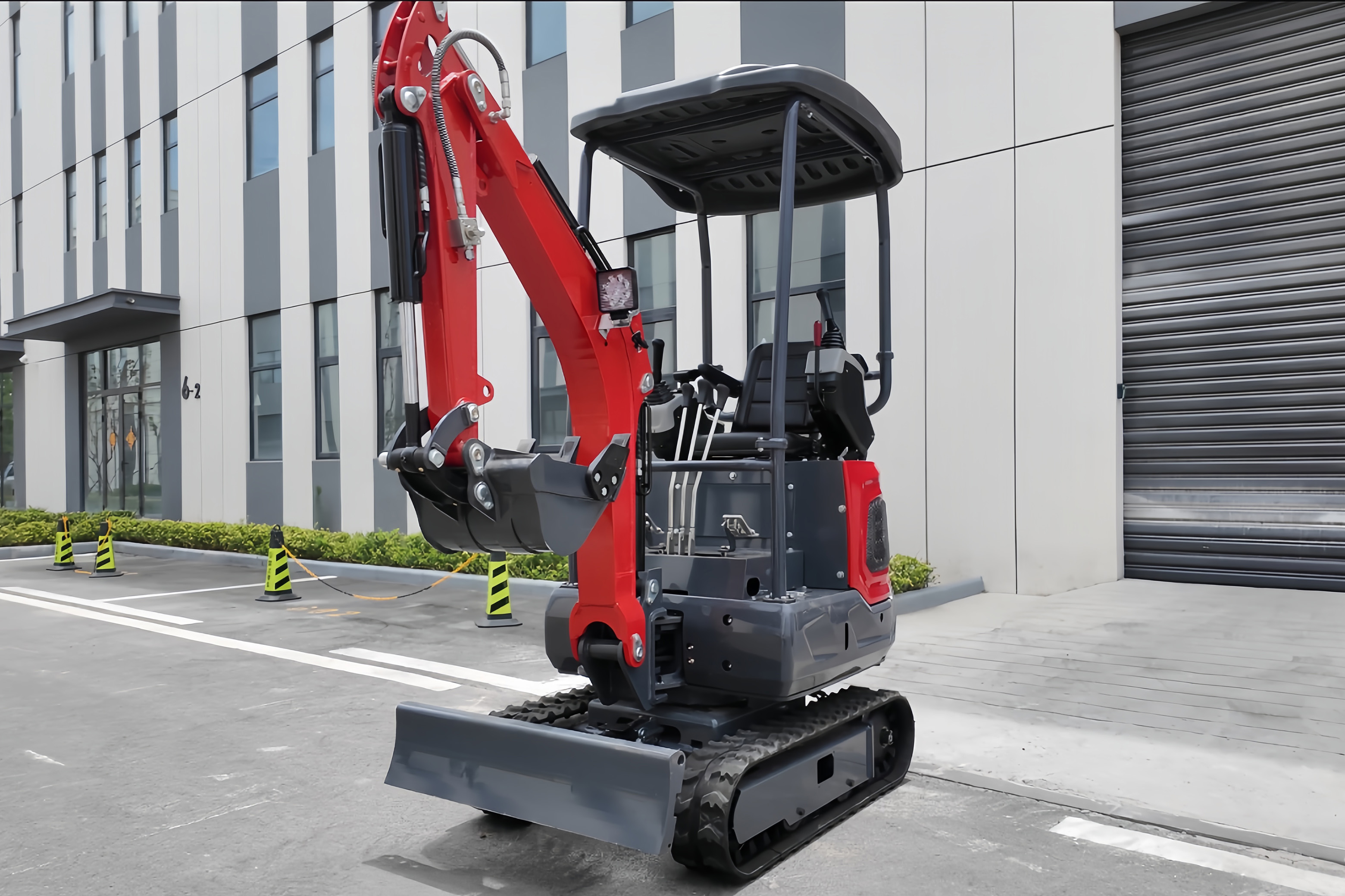 YJ-12M model mini excavator